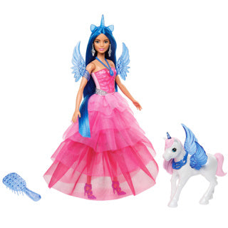 Barbie 65 years a touch of magic - unicorn doll - doll