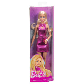 Barbie fashionista lėlės rožinės suknelės širdelė iškirpta