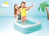 Piscina de bebé Intex Square Azul