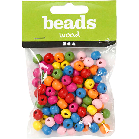 Podjetje Creativ https: www.cchobby.nl lesene-perle-d-8-mm-velikost-luknje-1-5-2-mm-ca-90-div-diverse-colours-16-gr-1-box