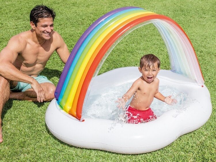 Rainbow Baby Swimming Pool