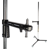 Studioking pied de lampe robuste sur roulettes fpt-3604 220 cm