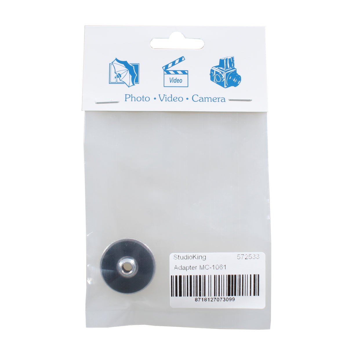 Adaptérová vsuvka Studioking MC-1061 1 4 samica 3 8 samec