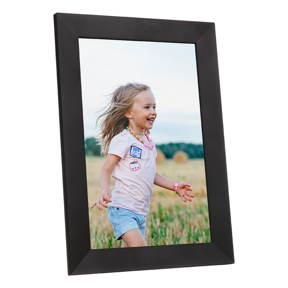 Porta-retratos digital Benel Frameo HF-101b preto 10,1 polegadas