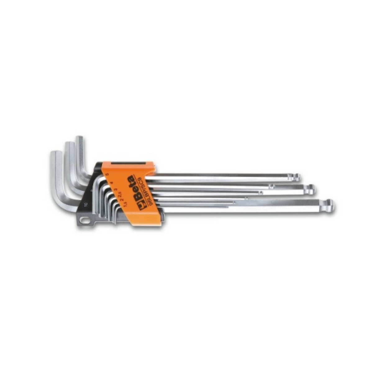 Beta Allen keys set 9 -piece at right angles