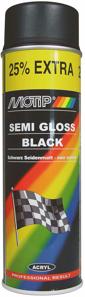 Schwarze Seidenbezeichnung, Bus 500 ml. Motip