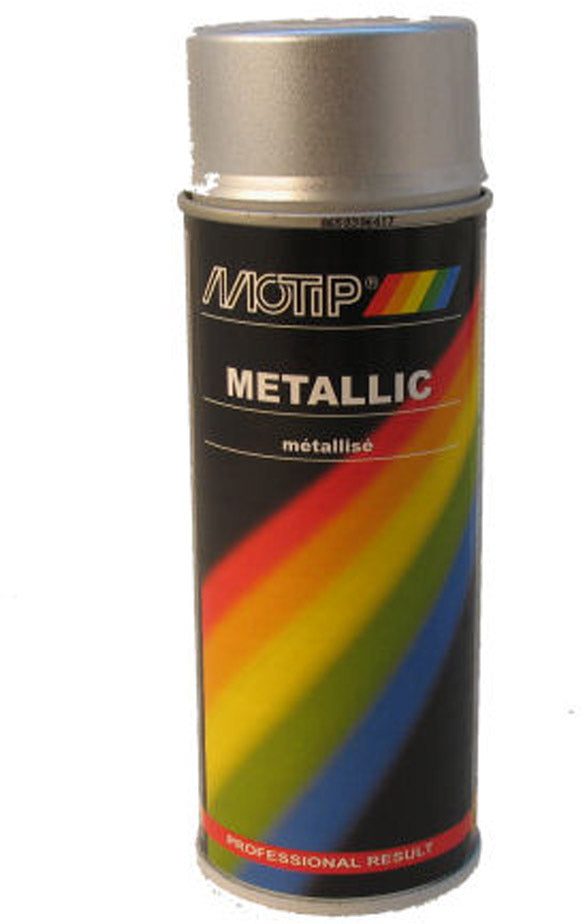 Bus spray motop da 400 ml di argento metallico