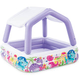 Intex inflatable swimming pool with sunroof