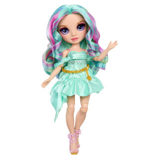 Rainbow high be dazzling fashion dolls - céline turquoise (teal) with bedazzle tool and glittering rhinestones