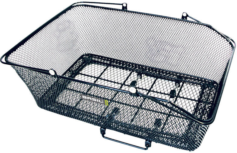 Basil California - bicycle basket - rear - black