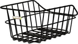 Basil Cento Alu - Bicycle basket - On the back - Black