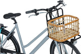 Basil Green Life - Rattan Bicycle Basket - Medium - Land Natural Brown