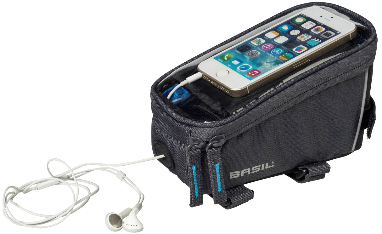 Basil Sport Design Frame Bag Grijze Smartphone Frametas