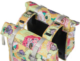 Basil Bloom Field Double Bicycle Bag - Waterproof, Fully lined, Honey Yellow