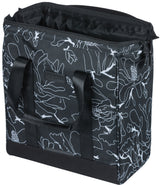 Basil Grand Flower Fietshopper - Black Water -Dispst Bag With Laptop Box - 23L