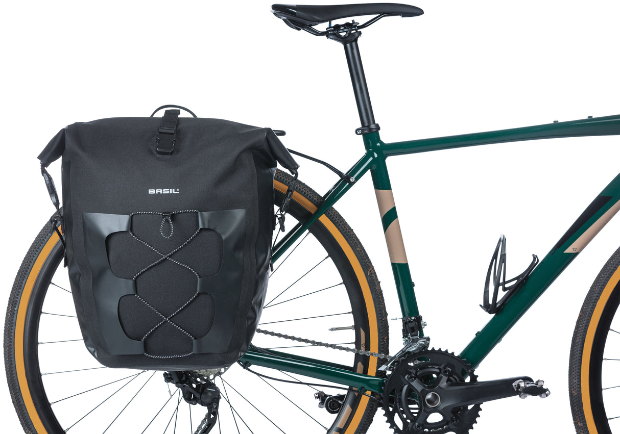 Basil Navigator Waterproof Single bicycle bag, black