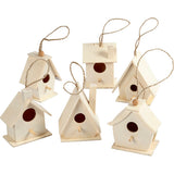 Creativ cég https: www.cchobby.nl birdhouse-h-7-cm-6-piece-1-box