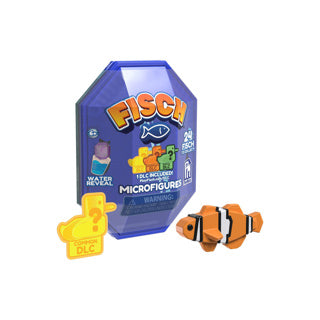Pack de micro-figurines de poisson | 24 pièces