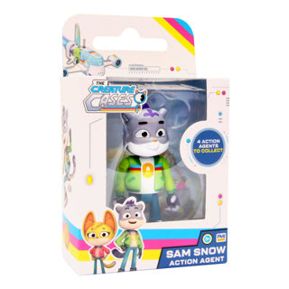 Sleuths Kit Sam artikuléiert Figur 1 Pack | 12 Stéck