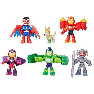 Marvel Avengers ironman vänner bepansrade pack