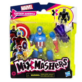 Mixmashers Avengers figurują Kapitana Amerykę | 2 szt