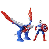 Marvel mech strike captain america 10 cm