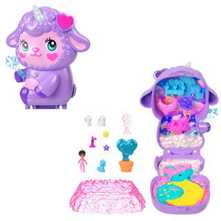 Polly Pocket gemittlech Dreamland Schof - kompakt Spillfigur Set