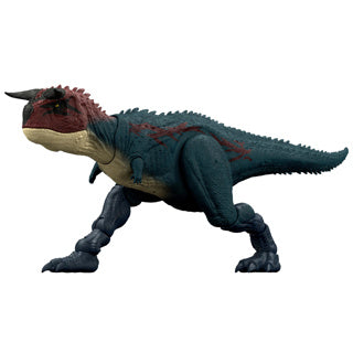 Akcijska figurica rjovečega dinozavra Mattel Jurassic World Run and Bite Carnotaurus, ki teče, rjove