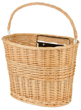 M-wave wicker bicycle basket removable