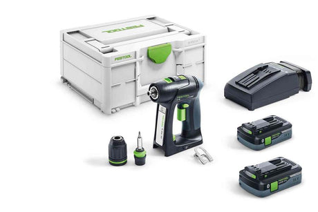 Festool cordless drill/driver c18 hpc 4.0 i-plus
