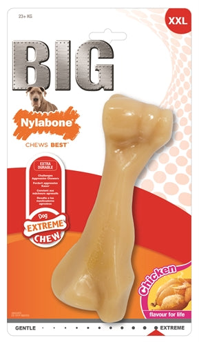 Nylabone Power kaut harte Bijters Hühnergeschmack