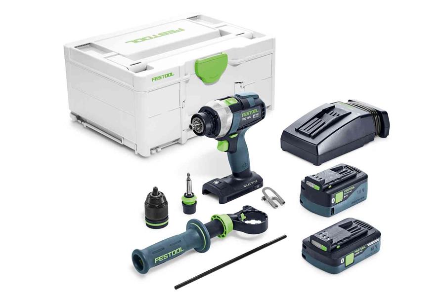 Festool cordless drill/driver quadrive tdc 18 4 5.0 4.0 i-plus