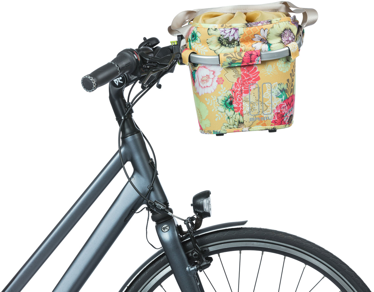 Basil Bloom Field Carry all KF – fietsmand – voorop geel