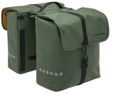 Nye Looxs Odense Double Bicycle Bag - Green - 39L