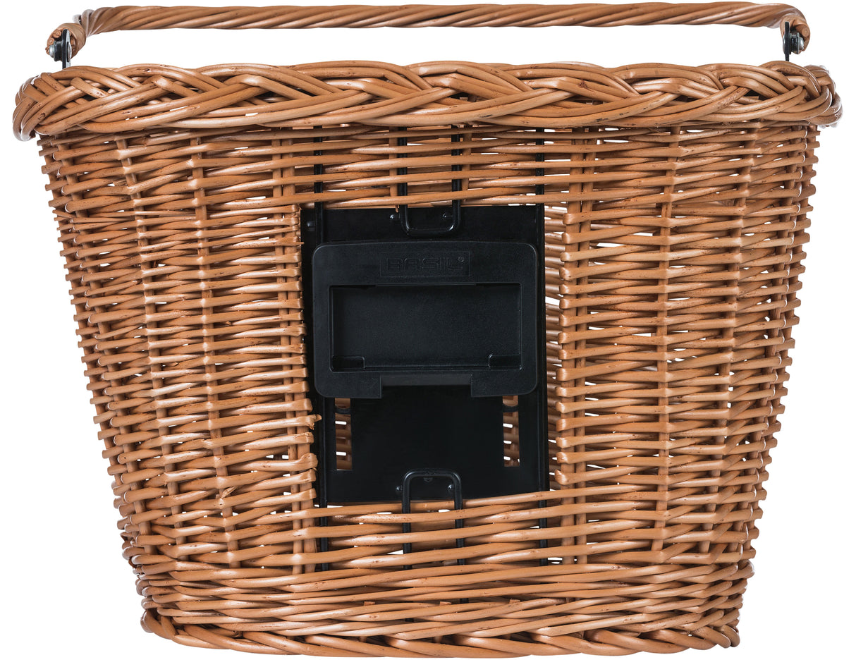 Basil Bremen Wicker KF - Bicycle basket - First - Nature