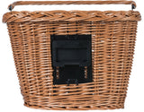 Basil Bremen Wicker KF - Bicycle Basket - First - Nature