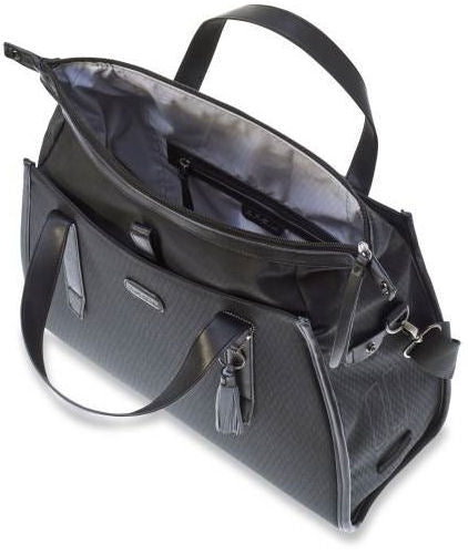 Basil Noir Business Bag Fietsschoudertas Dames Zwart