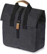 Basil Urban Dry Shopper waterdichte fietstas, unisex, charcoal melee