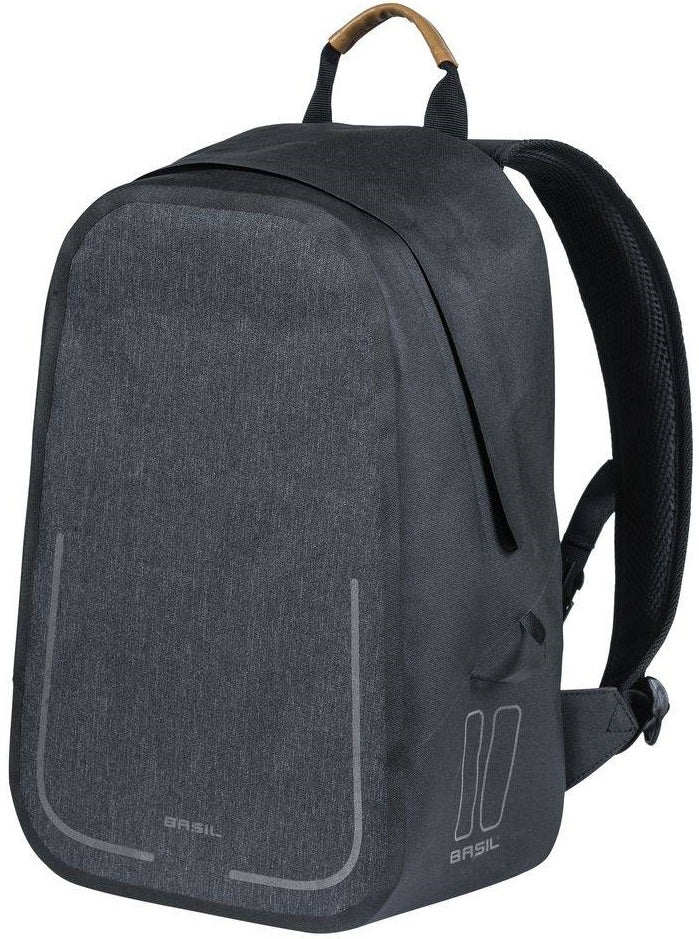 Basil Urban Dry Sac à dos - Sac à dos à vélo imperméable - Gray