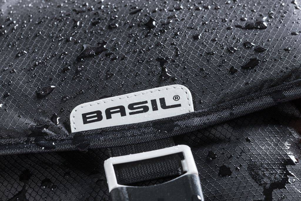 Basil Daypack Nordlichet waasserdicht Vëlo Vëlo Vëlo Bag fir E-Vëloen