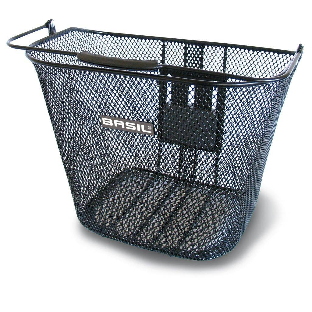 Basil Bremen KF - Bicycle Basket - First - Black