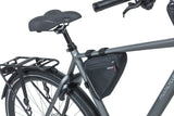 Basil Sport Design frametas M zwarte fietstas 1,7L waterafstotend klittenbandbevestiging