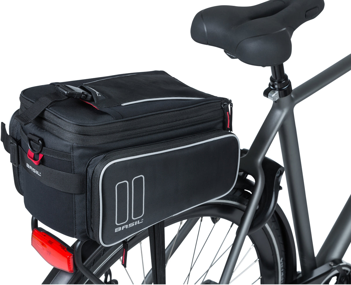 Basil Sport Design Trunkbag MIK Fietsachtertas Zwart 7-15L