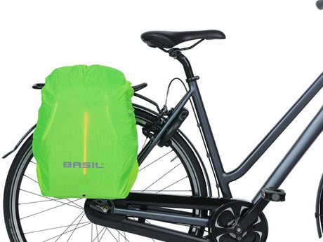 Basil B-Safe Commuter Nordlicht compacte fietsrugzak voor elektrische fiets 13L zwart