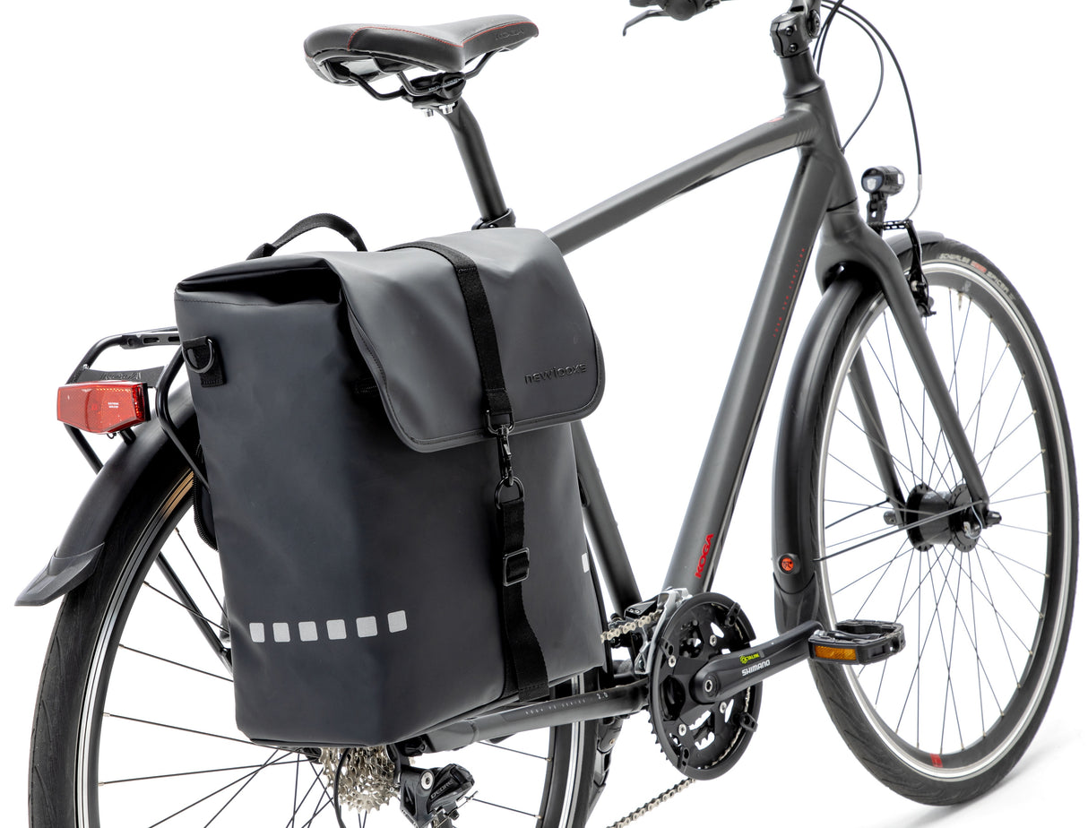 NUOVO LOOXS Odense singolo - borsa per biciclette nera