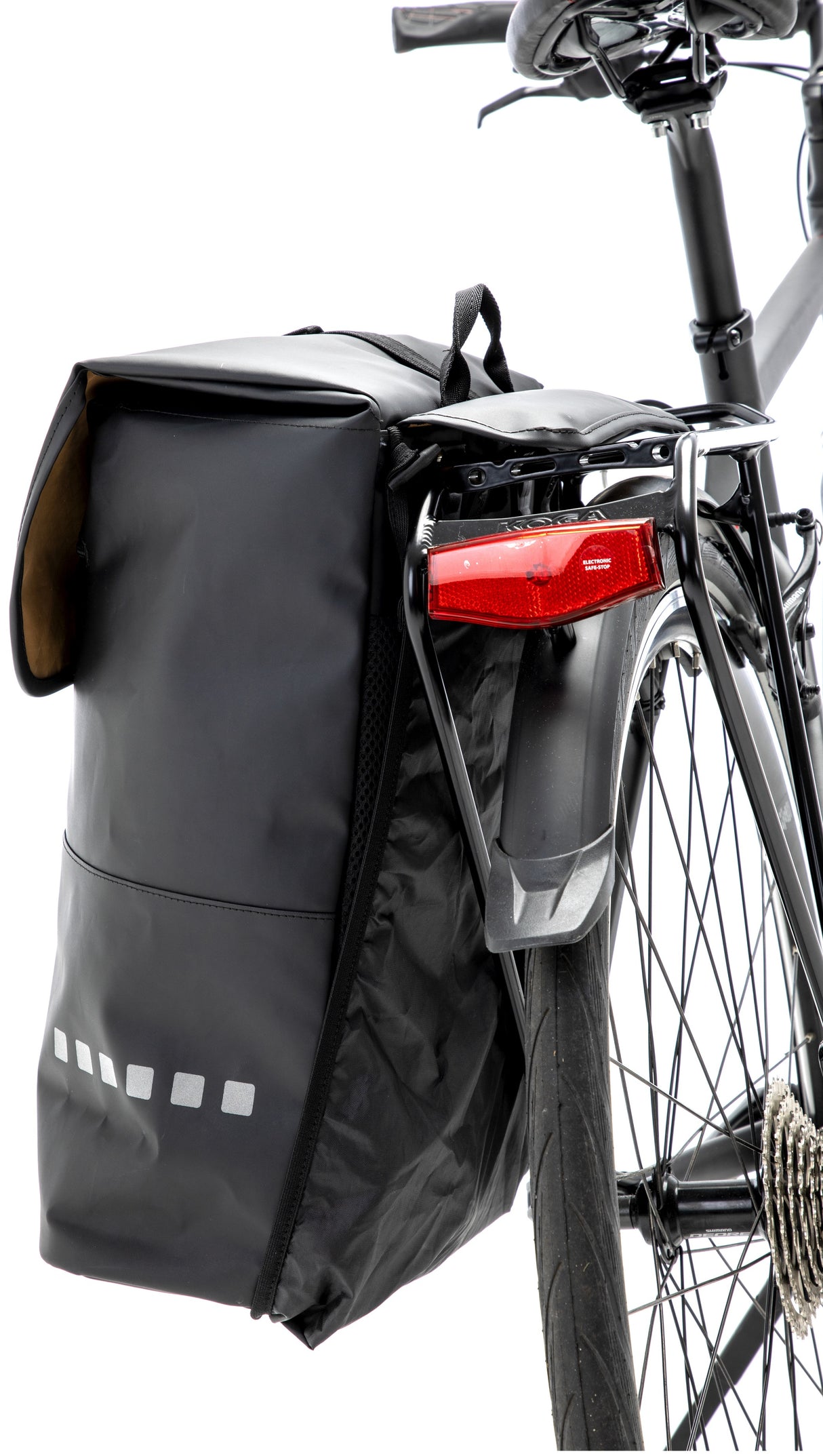 Sac à dos odense - sac à dos robuste pour le vélo - vert noir