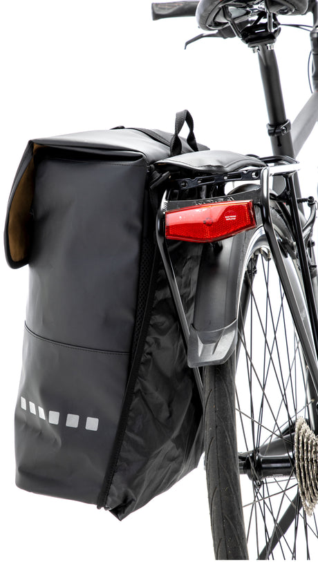 Newlooxs Odense Backpack Stevige rugzak voor fiets Zwart Groen