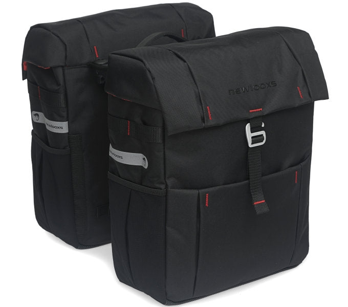 New Looxs Vigo Double Bicycle Bag Black