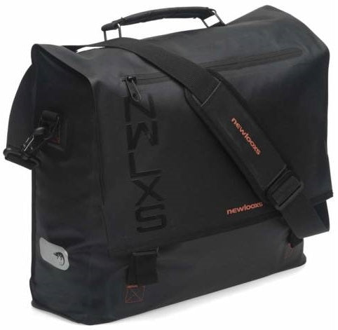 Newlooxs New Varo Messenger schoudertas Zwart Waterdicht 15L