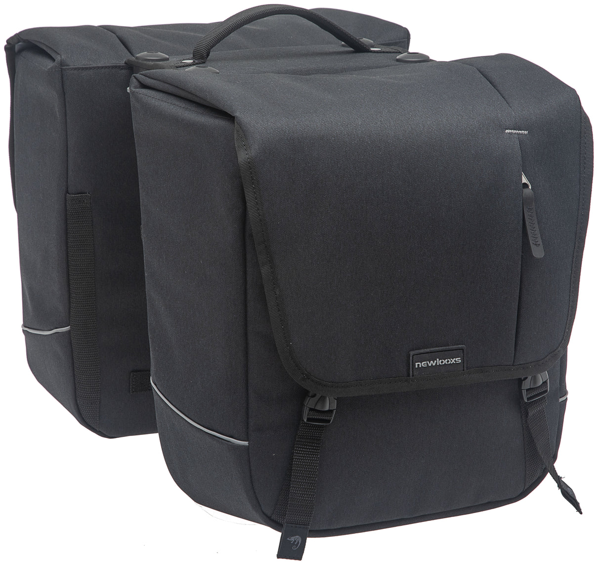 Nova Double - Double pannier, water-repellent, black